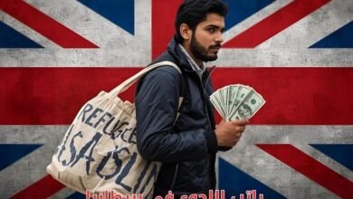 راتب اللجوء في بريطانيا