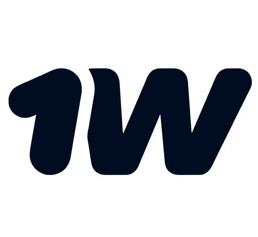Logo 1win - platforma gamingowa