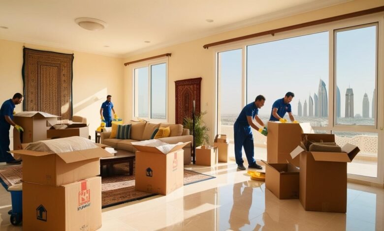 تنظيف المنازل عند الانتقال الى الكويت