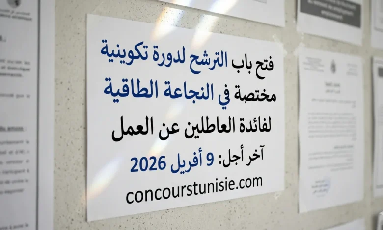 9 أفريل 2026 – عروض الشغل في تونس 2026